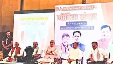 रायपुर में गरजे साय-गिरिराज, गिनाईं उपलब्धियां