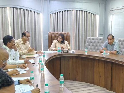 अपर मुख्य सचिव ऋचा शर्मा ने पंचायत एवं ग्रामीण विकास विभाग के कार्यों की समीक्षा की अपर मुख्य सचिव ऋचा शर्मा ने पंचायत एवं ग्रामीण विकास विभाग के कार्यों की समीक्षा की