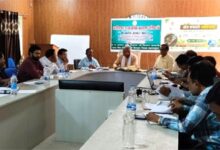 कृषक कल्याण परिषद अध्यक्ष ने ली समीक्षा बैठक