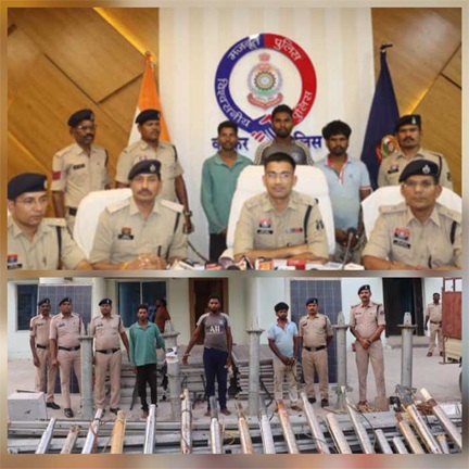 अंतर्राज्यीय चोर गिरोह पर शिकंजा, 16 मामलों के आरोपी गिरफ्तार