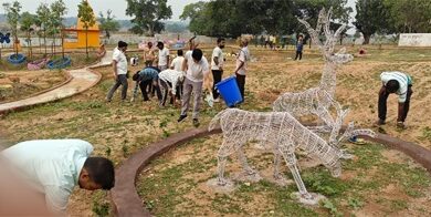 विश्व पर्यावरण दिवस पर वेस्ट पार्क में गूंजा हरित संदेश