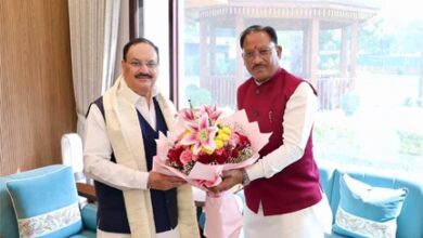 केंद्रीय स्वास्थ्य मंत्री जेपी नड्डा से मिले मुख्यमंत्री विष्णुदेव साय, स्वास्थ्य सेवाओं और किसानों के लिए खाद-बीज उपलब्धता पर हुई विस्तृत चर्चा
