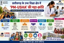 छत्तीसगढ़ के उच्च शिक्षा क्षेत्र में ‘PM-USHA’ की महा-क्रांति
