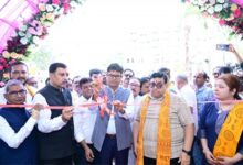वित्त मंत्री ओपी चौधरी ने किया जीके इलेक्ट्रिक शोरूम का शुभारंभ