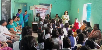 बेटी बचाओ बेटी पढ़ाओ अभियान के तहत जनसंख्या स्थिरीकरण एवं बालिका संरक्षण पर जागरूकता कार्यक्रम आयोजित