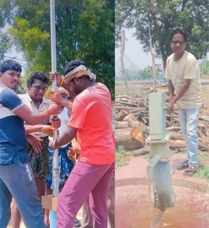 कर्राभौना में बंद हैंडपंप की हुई मरम्मत, ग्रामीणों को मिली राहत कर्राभौना में बंद हैंडपंप की हुई मरम्मत, ग्रामीणों को मिली राहत