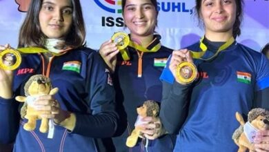 वित्त मंत्री ओपी चौधरी ने ISSF वर्ल्ड कप में पदक विजेता ईशा सिंह और मनु भाकर को दी बधाई