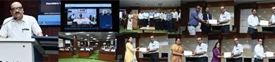 ई-ऑफिस एवं समयबद्ध उपस्थिति में उत्कृष्ट प्रदर्शन करने वाले अधिकारी-कर्मचारी सम्मानित ई-ऑफिस एवं समयबद्ध उपस्थिति में उत्कृष्ट प्रदर्शन करने वाले अधिकारी-कर्मचारी सम्मानित