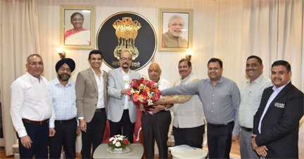 राज्यपाल डेका से निजी विश्वविद्यालयों के पदाधिकारियों ने की भेंट राज्यपाल डेका से निजी विश्वविद्यालयों के पदाधिकारियों ने की भेंट
