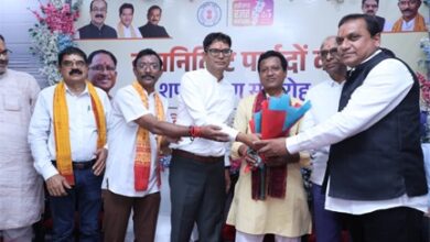 नामनिर्दिष्ट पार्षदों के शपथ ग्रहण समारोह में शामिल हुए वित्त मंत्री ओपी चौधरी