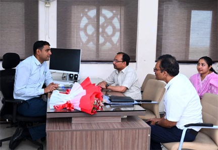 सूडा के नए सीईओ सुमीत अग्रवाल ने संभाला कार्यभार सूडा के नए सीईओ सुमीत अग्रवाल ने संभाला कार्यभार