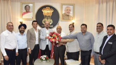 राज्यपाल डेका से निजी विश्वविद्यालयों के पदाधिकारियों ने की भेंट