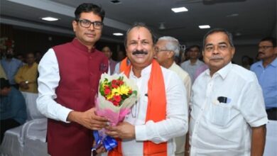 रायपुर विकास प्राधिकरण के नए उपाध्यक्ष डॉ. जय प्रकाश शर्मा ने संभाला पदभार