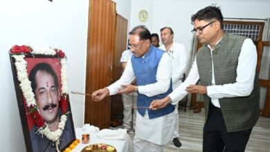 स्व. दिलीप सिंह जूदेव की पुण्यतिथि पर वित्त मंत्री ओपी चौधरी ने किया श्रद्धापूर्वक नमन