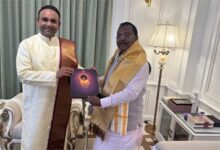 छत्तीसगढ़ के कृषि मंत्री ने सत्य साई ग्राम का किया दौरा