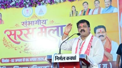 ग्रामीण उद्यमिता का मार्ग है संभागीय सरस मेला: उपमुख्यमंत्री विजय शर्मा ग्रामीण उद्यमिता का मार्ग है संभागीय सरस मेला: उपमुख्यमंत्री विजय शर्मा