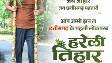 हरेली तिहार पर वित्त मंत्री ओपी चौधरी ने प्रदेशवासियों को दी बधाई