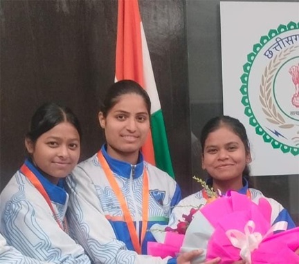 रायगढ़ की बेटियों ने अंतरराष्ट्रीय खेल मंच पर बढ़ाया देश का मान : वित्त मंत्री ओ.पी. चौधरी रायगढ़ की बेटियों ने अंतरराष्ट्रीय खेल मंच पर बढ़ाया देश का मान : वित्त मंत्री ओ.पी. चौधरी