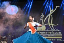 शार्वी सिंह परिहार ने कथक की मनमोहक प्रस्तुति दी