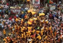 रायपुर में दही-हांडी का भव्य आयोजन, आज फूटेगी 15 लाख की हांडी