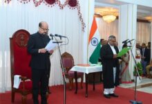 राज्यपाल डेका ने न्यायाधिपति कृष्न राम महापात्र को छत्तीसगढ़ उच्च न्यायालय के मुख्य न्यायाधीश पद की दिलाई शपथ