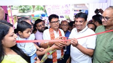 रायगढ़ में श्रीकृष्ण जन्माष्टमी मेले के अवसर पर विशाल भंडारे का आयोजन