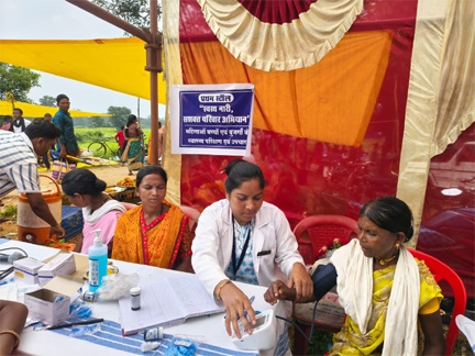 सेवा संकल्प में गंगालूर तक पहुंची स्वास्थ्य सेवाओं की पूरी श्रृंखला सेवा संकल्प में गंगालूर तक पहुंची स्वास्थ्य सेवाओं की पूरी श्रृंखला