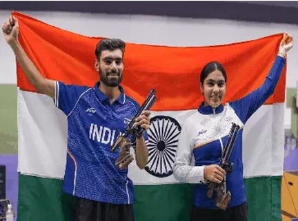10 मीटर एयर पिस्टल मिक्स्ड टीम स्पर्धा में शानदार प्रदर्शन, वित्त मंत्री ओपी चौधरी ने दी बधाई