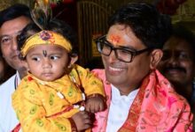 जन्माष्टमी पर वित्त मंत्री ओ.पी. चौधरी ने रायगढ़ के मंदिरों में की पूजा-अर्चना