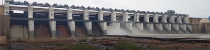 धमतरी में भारी बारिश से उफान पर नदियां धमतरी में भारी बारिश से उफान पर नदियां