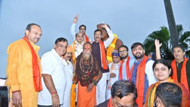 भारी बारिश भी नहीं रोक सकी नशामुक्त भारत की पदयात्रा