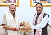मुख्यमंत्री विष्णु देव साय से राजस्थान विधानसभा अध्यक्ष वासुदेव देवनानी ने की सौजन्य भेंट