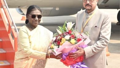 राष्ट्रपति मुर्मु का छत्तीसगढ़ आगमन पर हुआ आत्मीय स्वागत
