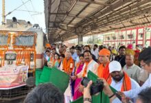 बिलासपुर संभाग के 850 श्रद्धालु विशेष ट्रेन से अयोध्या धाम रवाना