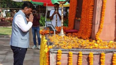 छत्तीसगढ़ में शांति और सुरक्षा के लिए वीर जवानों का बलिदान अविस्मरणीय- वन मंत्री केदार कश्यप