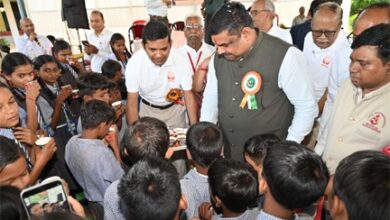 शिक्षा मंत्री गजेन्द्र यादव ने स्कूलों में साईंश्योर न्यूट्रिशन पायलट प्रोजेक्ट का किया शुभारंभ
