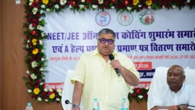 प्रतिभा बड़े शहरों की मोहताज नहीं, सही अवसर और मार्गदर्शन मिले तो सरगुजा का बच्चा भी देश में बना सकता है अपनी अलग पहचान: मंत्री राजेश अग्रवाल