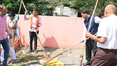 सेवा संकल्प अभियान : स्वच्छता एक आदत है जो धीरे-धीरे संस्कार बनेगी – मंत्री टंक राम वर्मा