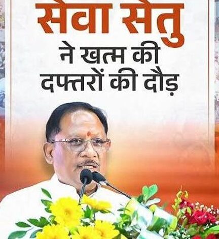 राज्योत्सव-2026 : मुख्यमंत्री विष्णु देव साय के नेतृत्व में राज्य सरकार की जनहित में मजबूत पहल राज्योत्सव-2026 : मुख्यमंत्री विष्णु देव साय के नेतृत्व में राज्य सरकार की जनहित में मजबूत पहल