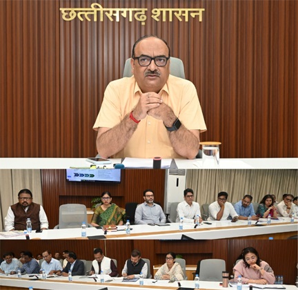 शासकीय योजनाओं के क्रियान्वयन और निर्माण कार्यों में तेजी लाई जाए : मुख्य सचिव विकासशील शासकीय योजनाओं के क्रियान्वयन और निर्माण कार्यों में तेजी लाई जाए : मुख्य सचिव विकासशील