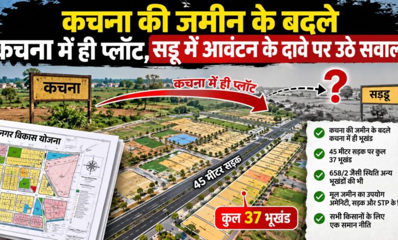कचना-सड्डू नगर विकास योजना में सभी किसानों के लिए समान नीति, विपक्ष का आरोप भ्रामक : गोविंद गुप्ता कचना-सड्डू नगर विकास योजना में सभी किसानों के लिए समान नीति, विपक्ष का आरोप भ्रामक : गोविंद गुप्ता