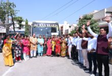 माँ जतमई एवं माँ घटारानी के पावन दर्शन हेतु मातृशक्तियों को विधायक पुरन्दर मिश्रा ने किया रवाना