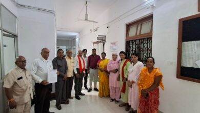 स्वदेशी जागरण मंच राजनंदगांव द्वारा महामहिम राष्ट्रपति एवं राज्यपाल के नाम पर स्टारलिंक के विरुद्ध ज्ञापन